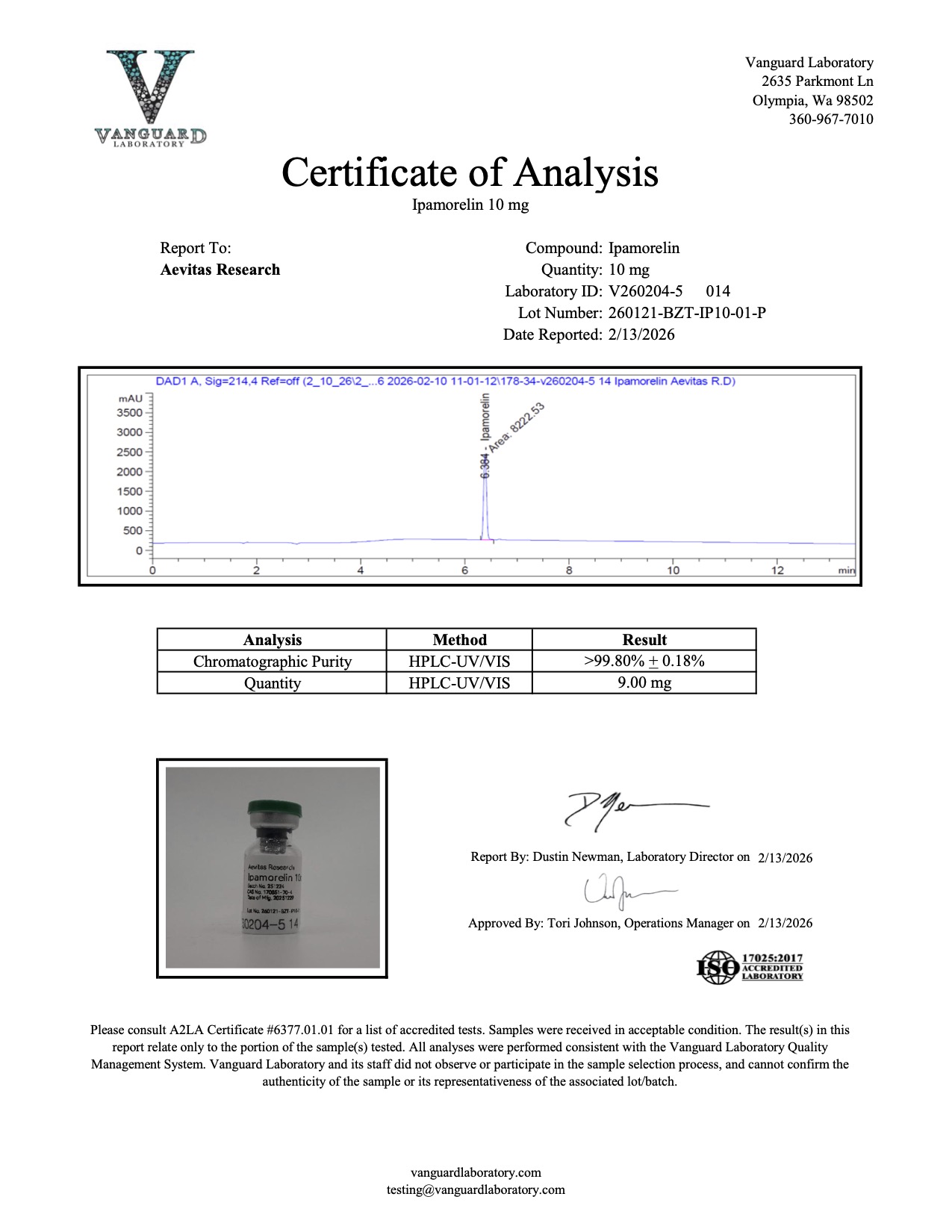 Ipamorelin-10mg